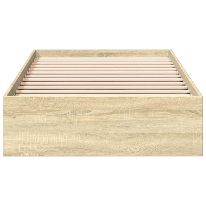 Casa si Gradina - Mobilier - Paturi si accesorii - Paturi - Cadru de pat cu sertare stejar sonoma 90x190 cm lemn prelucrat - Infinity.ro