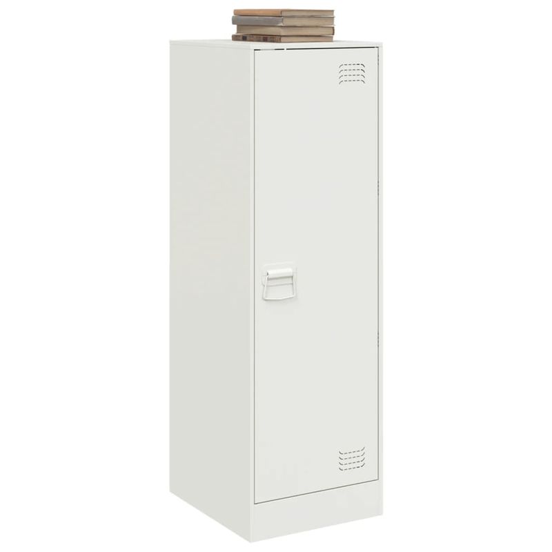 Casa si Gradina - Mobilier - Comode si corpuri - Comode - Servanta, alb, 34,5x39x107 cm, otel - Infinity.ro