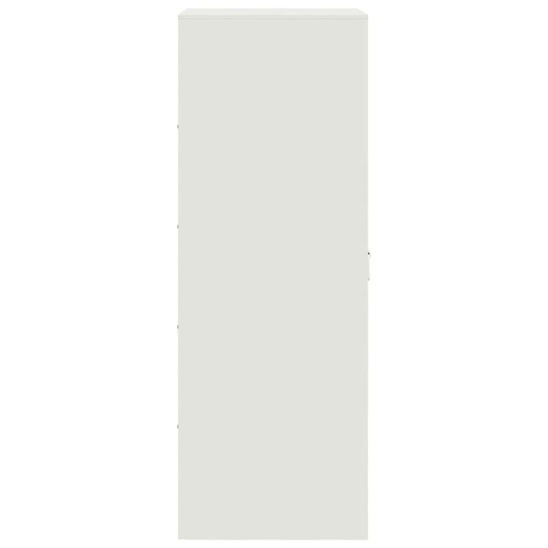 Casa si Gradina - Mobilier - Comode si corpuri - Comode - Servanta, alb, 34,5x39x107 cm, otel - Infinity.ro