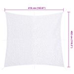 Sport si Outdoor - Accesorii si echipamente sportive - Alte accesorii sportive - Plasa de camuflaj cu sac de depozitare, alb, 416x402 cm - Infinity.ro