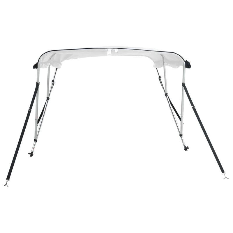 Auto si Moto - Ambarcatiuni - Accesorii ambarcatiuni - Parasolar Bimini 3 arcuri pereti laterali, 183x(154-167)x137 cm, alb - Infinity.ro