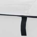 Auto si Moto - Ambarcatiuni - Accesorii ambarcatiuni - Parasolar Bimini 3 arcuri pereti laterali, 183x(154-167)x137 cm, alb - Infinity.ro