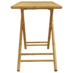 Casa si Gradina - Gradina si terasa - Mobilier exterior - Mese gradina - Masa de gradina pliabila, 110x55x75 cm, bambus - Infinity.ro
