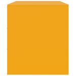 Casa si Gradina - Mobilier - Comode si corpuri - Comode - Dulap TV, galben mustar, 99x39x44 cm, otel - Infinity.ro