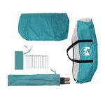 Sport si Outdoor - Camping - Corturi camping - Cort de petrecere, verde, impermeabil - Infinity.ro