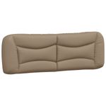 Casa si Gradina - Mobilier - Paturi si accesorii - Paturi - Pat cu saltea, cappuccino, 160x200cm piele ecologica - Infinity.ro