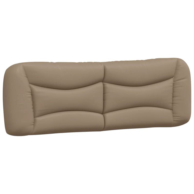 Casa si Gradina - Mobilier - Paturi si accesorii - Paturi - Pat cu saltea, cappuccino, 160x200cm piele ecologica - Infinity.ro