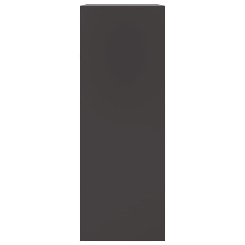 Casa si Gradina - Mobilier - Comode si corpuri - Comode - Servanta, negru, 67x39x107 cm, otel - Infinity.ro