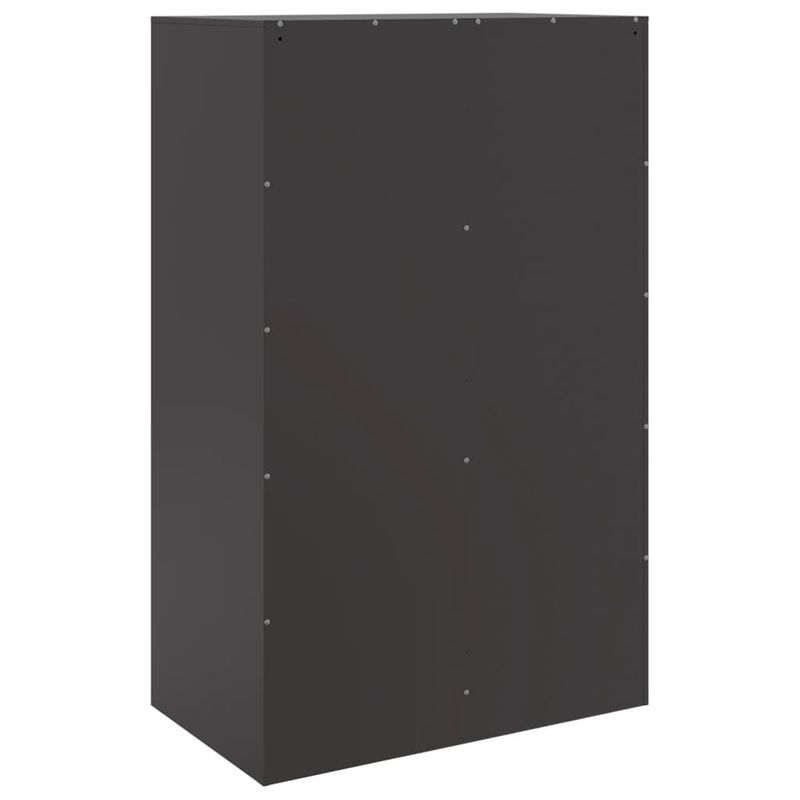 Casa si Gradina - Mobilier - Comode si corpuri - Comode - Servanta, negru, 67x39x107 cm, otel - Infinity.ro
