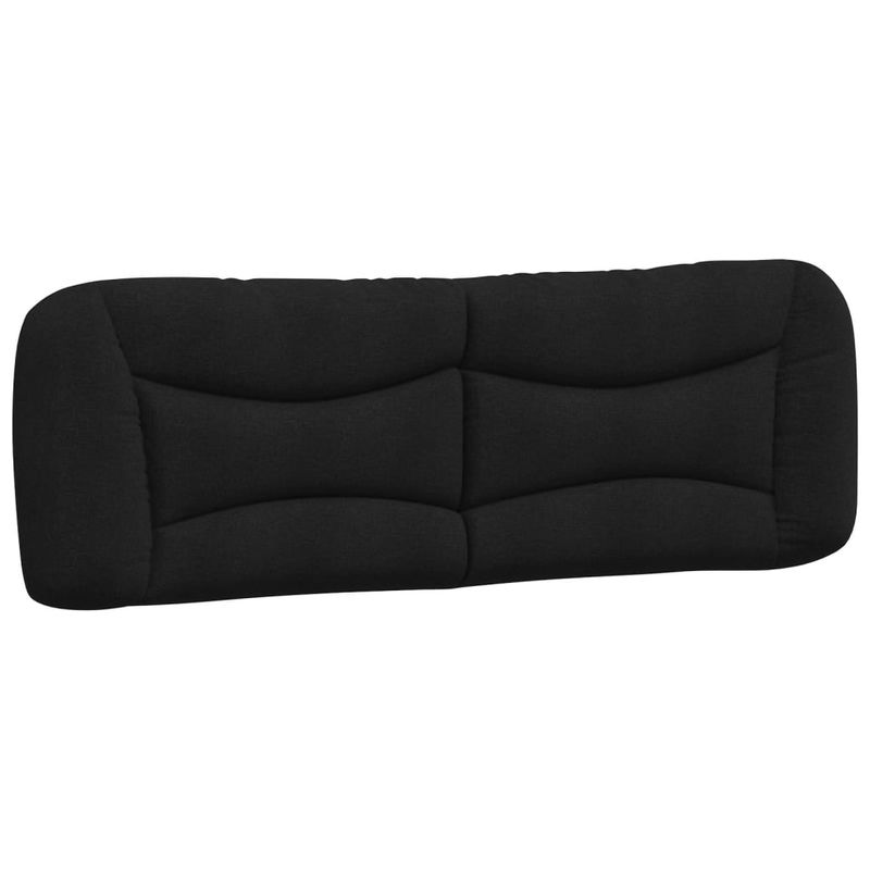 Casa si Gradina - Mobilier - Paturi si accesorii - Paturi - Pat cu saltea, negru, 160x200 cm, textil - Infinity.ro