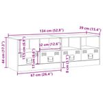 Casa si Gradina - Mobilier - Comode si corpuri - Comode - Dulapuri TV 2 buc., verde maslina, 67x39x44 cm Otel - Infinity.ro
