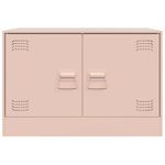 Casa si Gradina - Mobilier - Comode si corpuri - Comode - Comoda TV, roz, 67x39x44 cm, otel - Infinity.ro