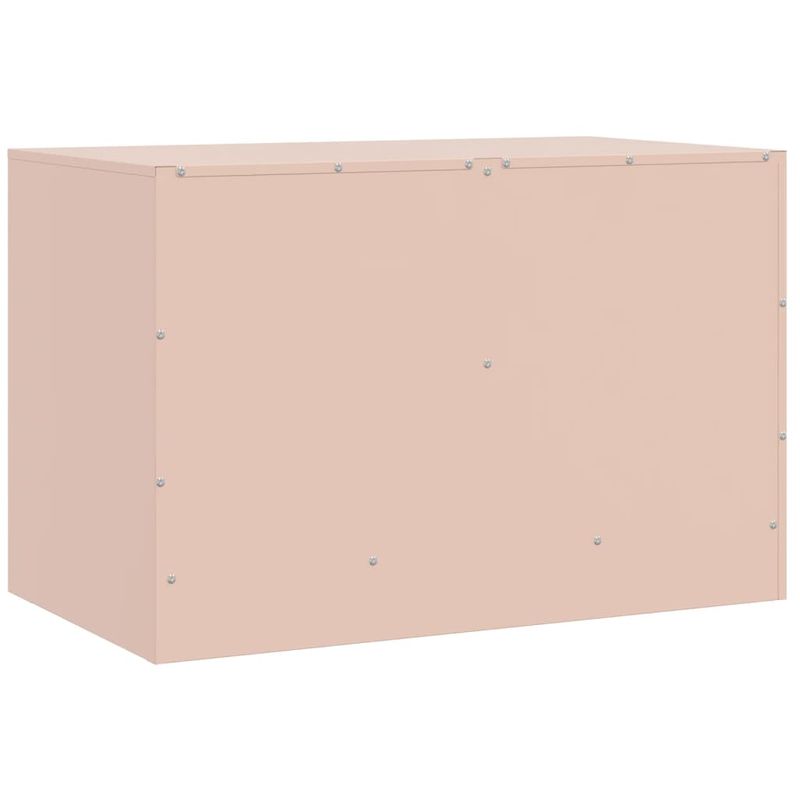 Casa si Gradina - Mobilier - Comode si corpuri - Comode - Comoda TV, roz, 67x39x44 cm, otel - Infinity.ro