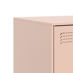 Casa si Gradina - Mobilier - Comode si corpuri - Comode - Comoda TV, roz, 67x39x44 cm, otel - Infinity.ro
