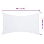 Sport si Outdoor - Accesorii si echipamente sportive - Alte accesorii sportive - Plasa de camuflaj cu geanta de depozitare, alb, 724x515 cm - Infinity.ro