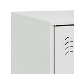 Casa si Gradina - Mobilier - Comode si corpuri - Comode - Comoda TV, alb, 99x39x44 cm, otel - Infinity.ro