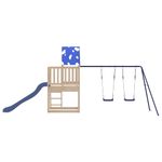 Jucarii, Copii si Bebe - Jucarii si jocuri - Jucarii de exterior - Spatii de joaca si accesorii - Set de joaca pentru exterior, lemn masiv de pin - Infinity.ro