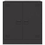 Casa si Gradina - Mobilier - Comode si corpuri - Comode - Servanta, negru, 67x39x73 cm, otel - Infinity.ro