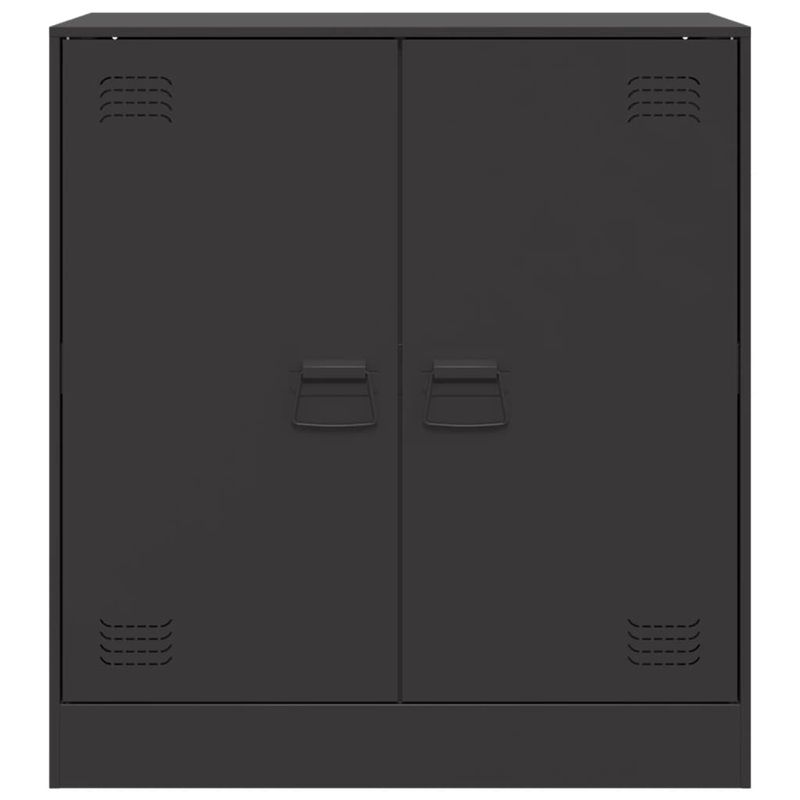 Casa si Gradina - Mobilier - Comode si corpuri - Comode - Servanta, negru, 67x39x73 cm, otel - Infinity.ro
