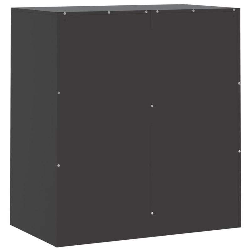 Casa si Gradina - Mobilier - Comode si corpuri - Comode - Servanta, negru, 67x39x73 cm, otel - Infinity.ro