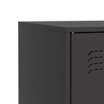 Casa si Gradina - Mobilier - Comode si corpuri - Comode - Servanta, negru, 67x39x73 cm, otel - Infinity.ro