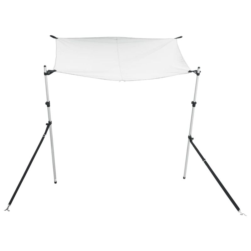 Auto si Moto - Ambarcatiuni - Accesorii ambarcatiuni - Extensie parasolar T-Top, alb, 170x170x(113-182,5) cm - Infinity.ro