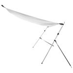 Auto si Moto - Ambarcatiuni - Accesorii ambarcatiuni - Extensie parasolar T-Top, alb, 170x170x(113-182,5) cm - Infinity.ro