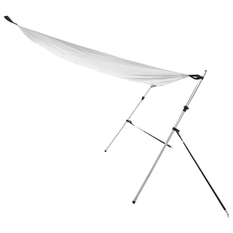 Auto si Moto - Ambarcatiuni - Accesorii ambarcatiuni - Extensie parasolar T-Top, alb, 170x170x(113-182,5) cm - Infinity.ro