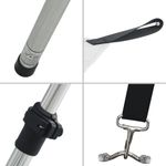 Auto si Moto - Ambarcatiuni - Accesorii ambarcatiuni - Extensie parasolar T-Top, alb, 170x170x(113-182,5) cm - Infinity.ro