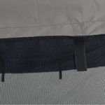 Auto si Moto - Ambarcatiuni - Accesorii ambarcatiuni - Parasolar Bimini 3 arcuri pereti din plasa 183x(170-182)x137 cm, antracit și negru - Infinity.ro