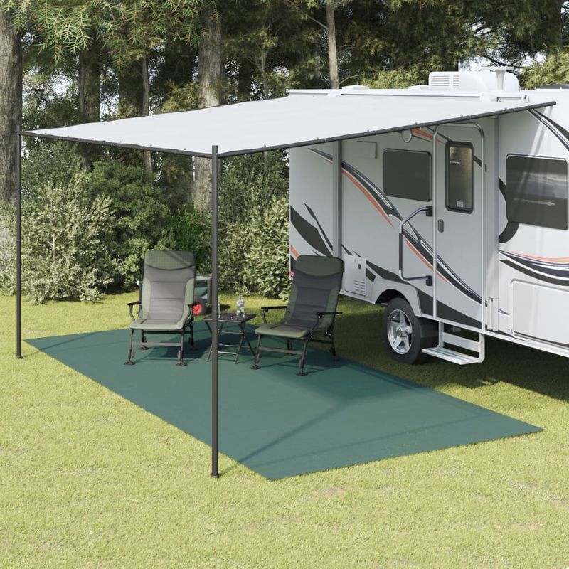 Sport si Outdoor - Camping - Accesorii corturi - Covoras de camping, verde, 5,5x2,5 m - Infinity.ro
