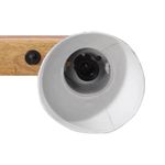 Casa si Gradina - Corpuri si surse de iluminat - Veioze si lampi - Lampi de veghe - Lampa de perete 25 W, albastru uzat, 45x25 cm, E27 - Infinity.ro