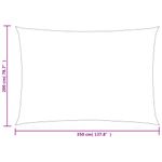 Casa si Gradina - Gradina si terasa - Umbrele si pavilioane - Umbrele - Panza parasolar verde dreptunghiular 2x3,5 m HDPE 160 g/m² - Infinity.ro