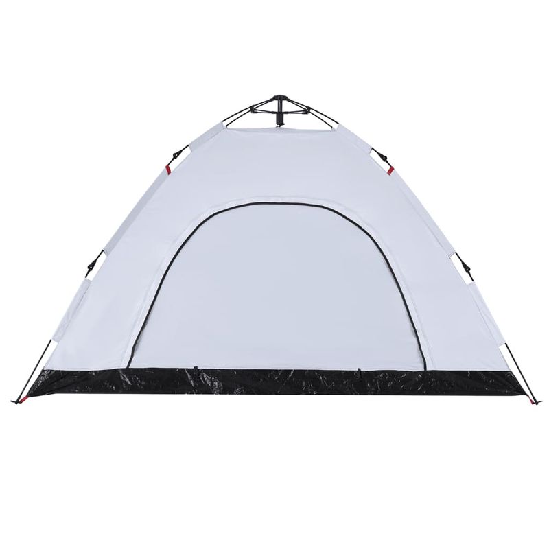 Sport si Outdoor - Camping - Corturi camping - Cort de camping 4 persoane, alb opac, setare rapida, tesatura - Infinity.ro