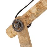 Casa si Gradina - Corpuri si surse de iluminat - Veioze si lampi - Lampi de veghe - Lampa de birou 25 W, albastru uzat, 23x18x96 cm, E27 - Infinity.ro