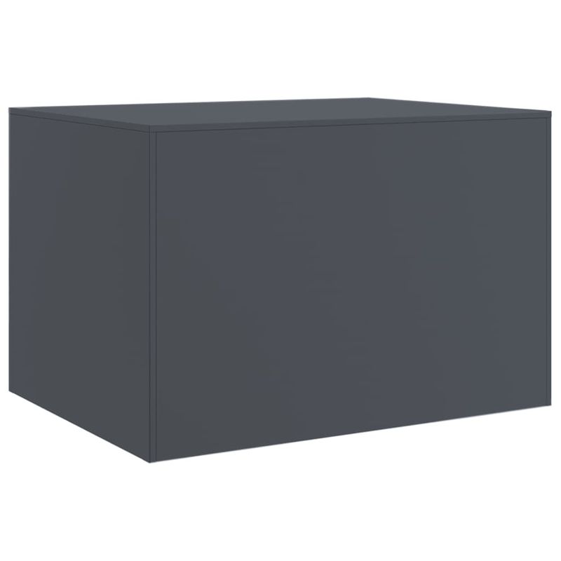 Casa si Gradina - Mobilier - Mese si birouri - Masute de cafea - Masuta de cafea, antracit, 67x50x44 cm, otel - Infinity.ro