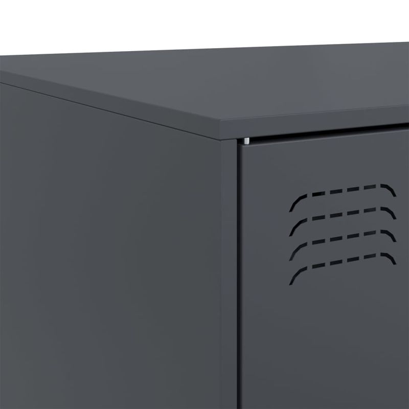 Casa si Gradina - Mobilier - Mese si birouri - Masute de cafea - Masuta de cafea, antracit, 67x50x44 cm, otel - Infinity.ro