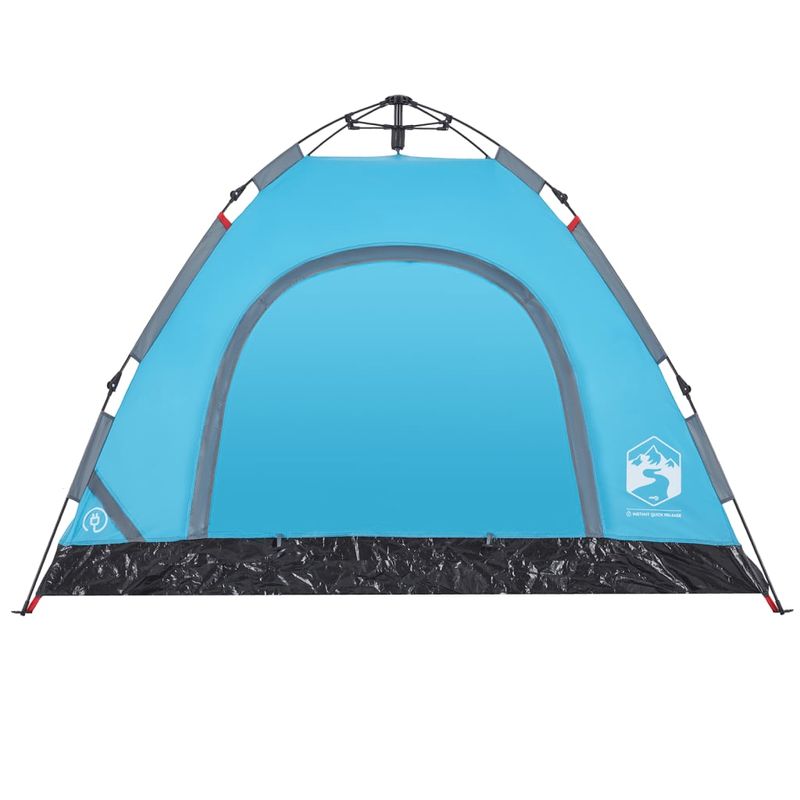 Sport si Outdoor - Camping - Corturi camping - Cort de camping pentru 3 persoane, setare rapida, albastru - Infinity.ro