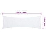 Sport si Outdoor - Accesorii si echipamente sportive - Alte accesorii sportive - Plasa de camuflaj cu geanta de depozitare, alb, 809x207 cm - Infinity.ro