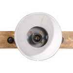 Casa si Gradina - Corpuri si surse de iluminat - Veioze si lampi - Lampi de veghe - Lampa de perete 25 W, albastru uzat, 65x25 cm, E27 - Infinity.ro