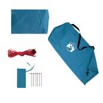 Sport si Outdoor - Camping - Copertine si adaposturi - Prelata de camping, albastru, 500x294 cm, impermeabila, material tafta - Infinity.ro