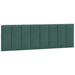 Casa si Gradina - Mobilier - Paturi si accesorii - Paturi - Pat cu saltea, verde inchis, 160x200 cm, catifea - Infinity.ro