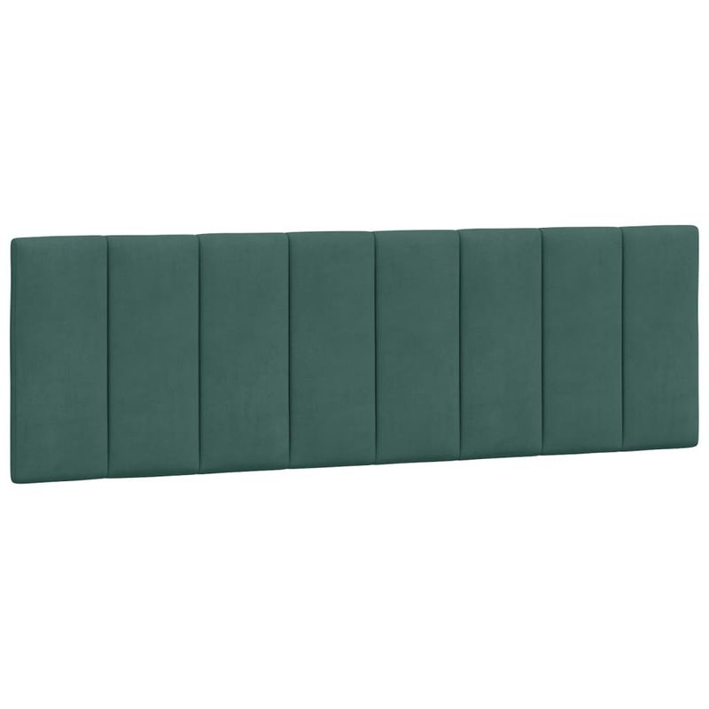 Casa si Gradina - Mobilier - Paturi si accesorii - Paturi - Pat cu saltea, verde inchis, 160x200 cm, catifea - Infinity.ro