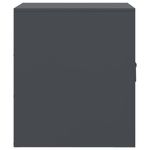 Casa si Gradina - Mobilier - Comode si corpuri - Noptiere - Noptiere, 2 buc., antracit, 34,5x39x44 cm, otel - Infinity.ro