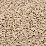 Casa si Gradina - Textile si covoare - Covoare - Covoare casa - Covor ZIZUR aspect iută, 100x200cm, pentru interior și exterior, maro, model rotund - Infinity.ro