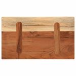 Casa si Gradina - Mobilier - Feronerie si accesorii mobila - Blat masa 50x40x2,5 cm lemn solid dreptunghiular de acacia - Infinity.ro