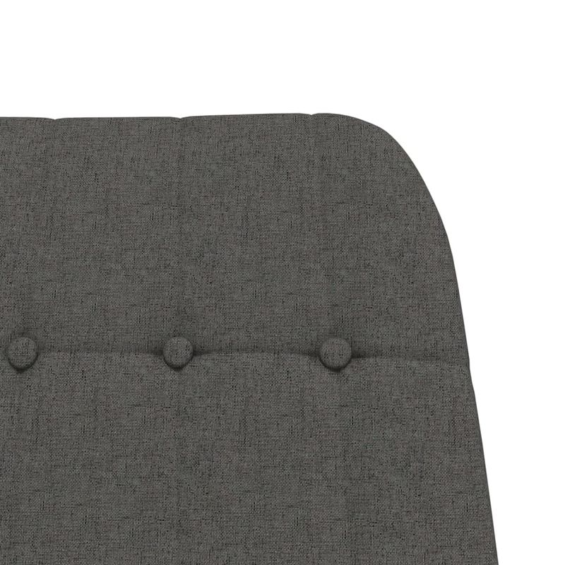 Casa si Gradina - Gradina si terasa - Balansoare si hamace - Balansoare - Scaun balansoar cu taburet, gri inchis, textil - Infinity.ro