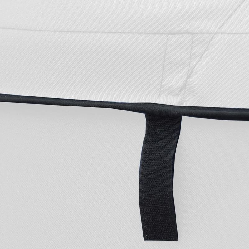 Auto si Moto - Ambarcatiuni - Accesorii ambarcatiuni - Parasolar Bimini 4 arcuri pereti laterali, 243x(185-198)x137 cm, alb - Infinity.ro