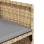 Casa si Gradina/Gradina si terasa/Mobilier exterior/Seturi mobila gradina - Set mobilier gradina cu perne, 15 piese, bej combinat poliratan - Infinity.ro