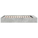 Casa si Gradina - Mobilier - Paturi si accesorii - Paturi - Cadru de pat, gri sonoma, 150x200 cm, lemn prelucrat - Infinity.ro